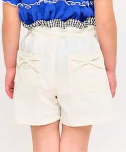 ★SALE★WEB限定 バックリボンフリルショートパンツ