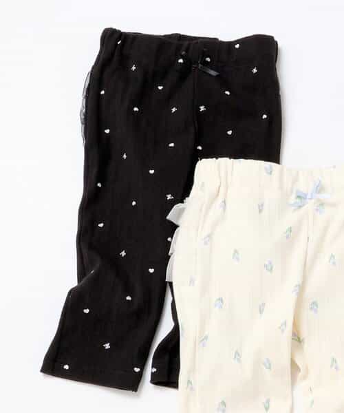 ★SALE★後ろフリルひんやりレギンス  7分丈_接触冷感