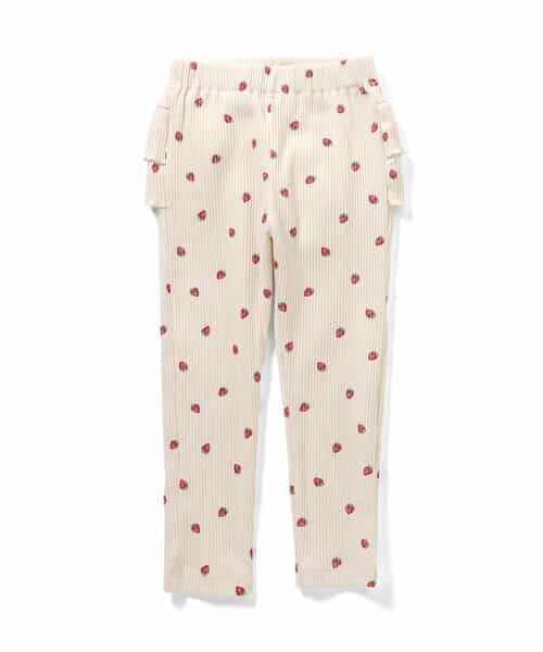 後ろフリルレギンス/7days Style pants  10分丈