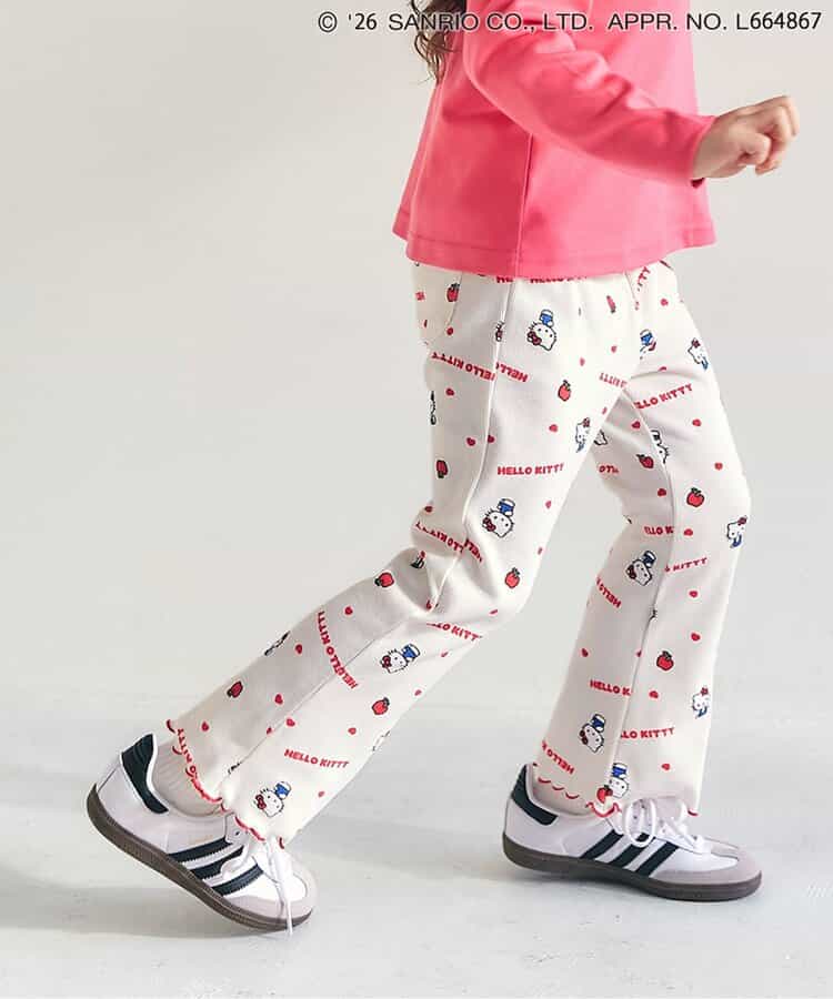 サンリオキャラクターズフレアパンツ  10分丈