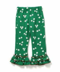 WEB限定 ワッフルフリルレギンス  10分丈