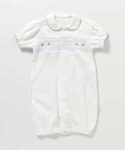 ★SALE★ハートスモッキング刺繍2wayオール