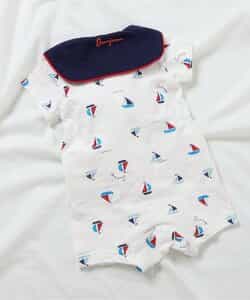 ヨット柄ロンパス