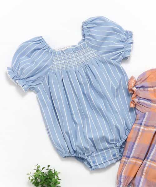 ★SALE★【リンク】スモッキング刺繍ロンパス