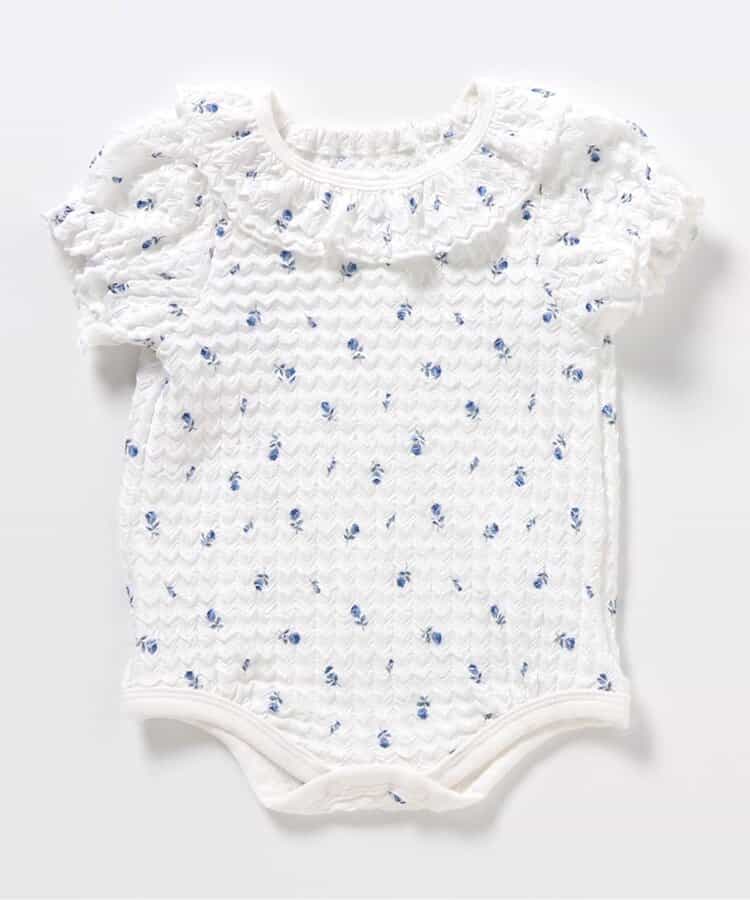 ぽこぽこパフスリーブボディースーツ