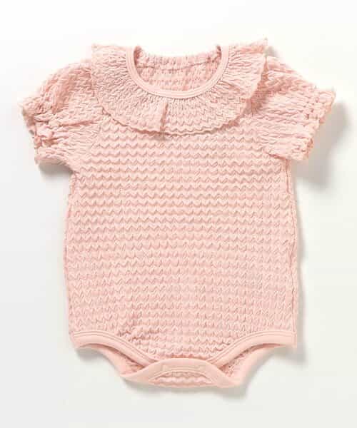 ぽこぽこパフスリーブボディースーツ