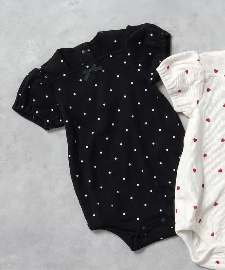 ★SALE★WEB限定 スクエアネックパフスリーブボディ-スーツ