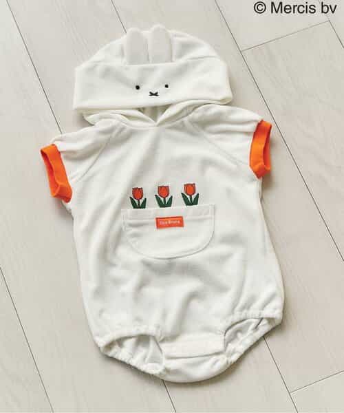 Dick Bruna フード付きボディスーツ