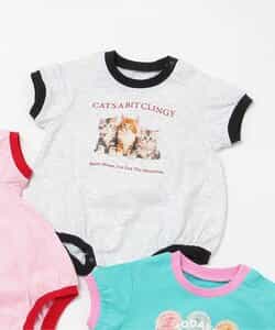 4柄転写モチーフボディースーツ