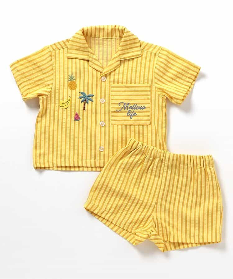 サマーモチーフベビーセットアップ