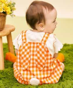 little bunny うさ耳サロペット＆インナーセット