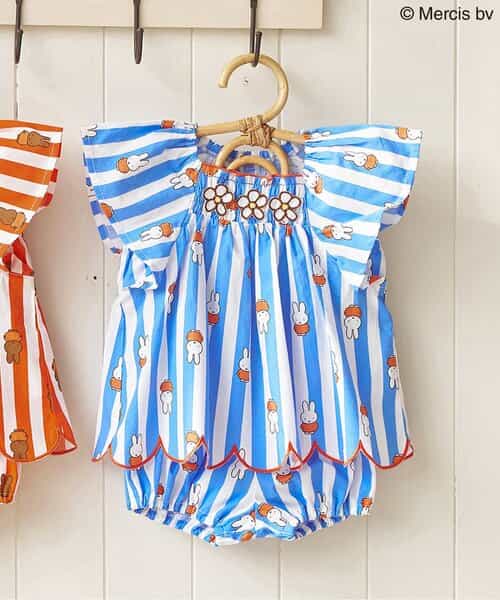 【リンク】Dick Bruna ストライプベビーセットアップ