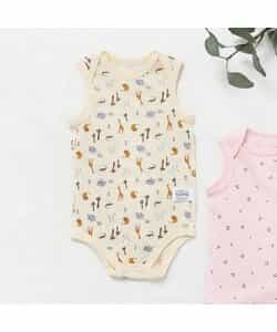 ベビーメッシュ肌着　総柄