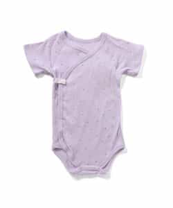 ベビー半袖リブボディ肌着　総柄・ワンポイント