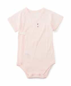 ベビー半袖リブボディ肌着　ワンポイント・総柄