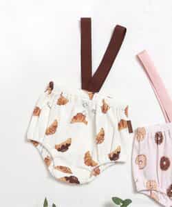 ★SALE★おやつ柄サスペンダー付きブルマ