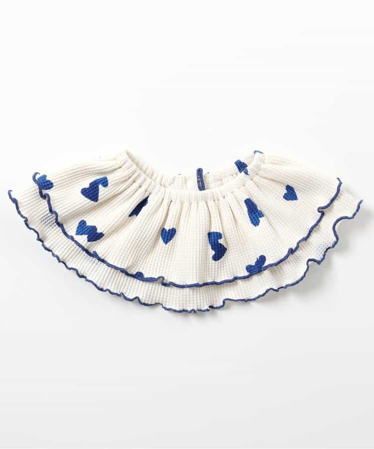 ワッフルメロウフリルつけ衿