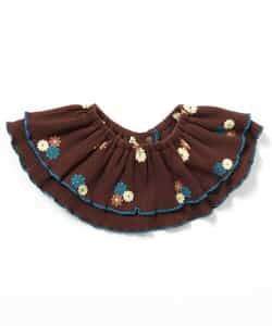 ワッフルメロウフリルつけ衿