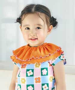 ワッフルメロウフリルつけ衿