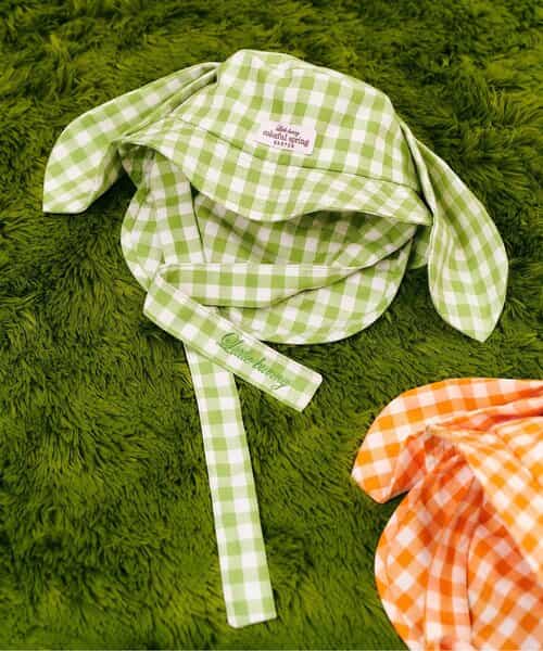 little bunny うさ耳ベビーバケットハット