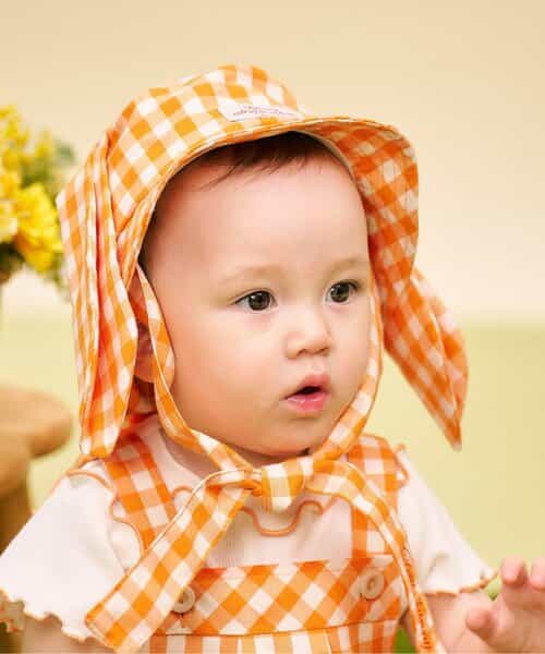 little bunny うさ耳ベビーバケットハット