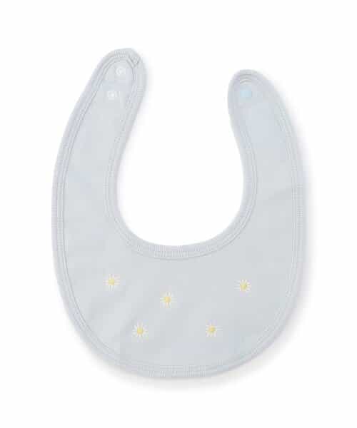 ハート・デイジー刺繍スタイ