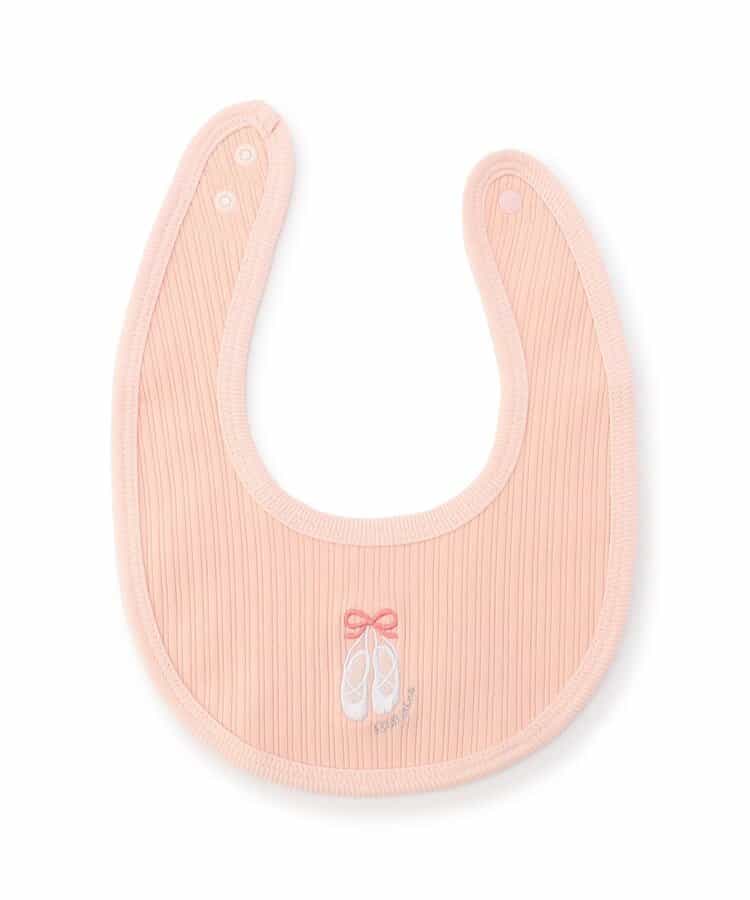 モチーフ刺繍リブスタイ