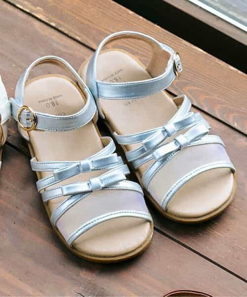 ★SALE★リボンメッシュサンダル