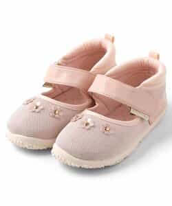 お花モチーフ水抜きソールサンダル