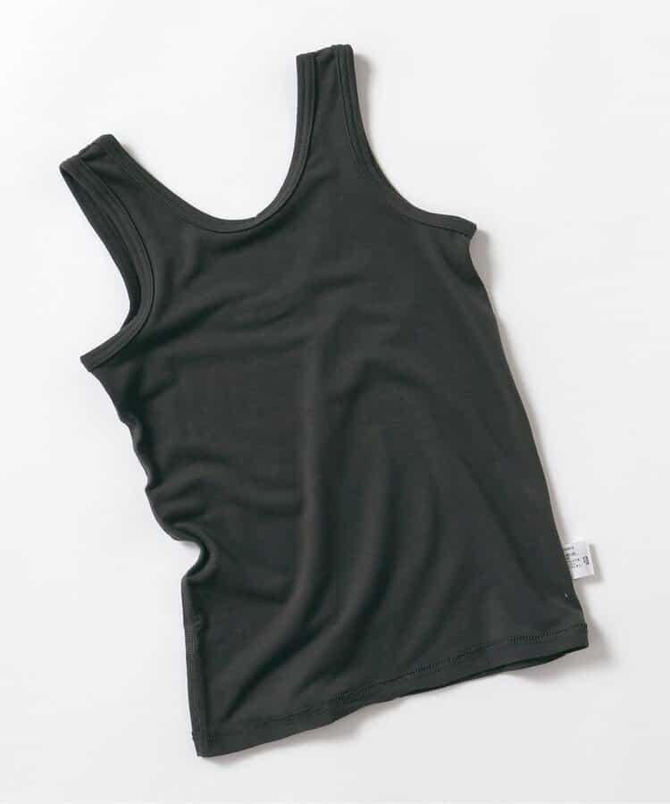 WEB限定 吸水速乾深あきインナー タンクトップ_接触冷感