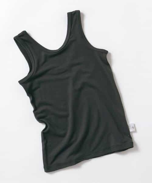 WEB限定 吸水速乾深あきインナー タンクトップ_接触冷感