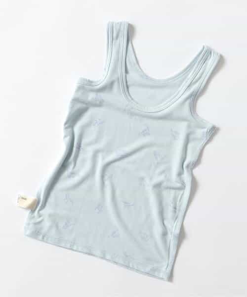 WEB限定 吸水速乾深あきインナー タンクトップ_接触冷感