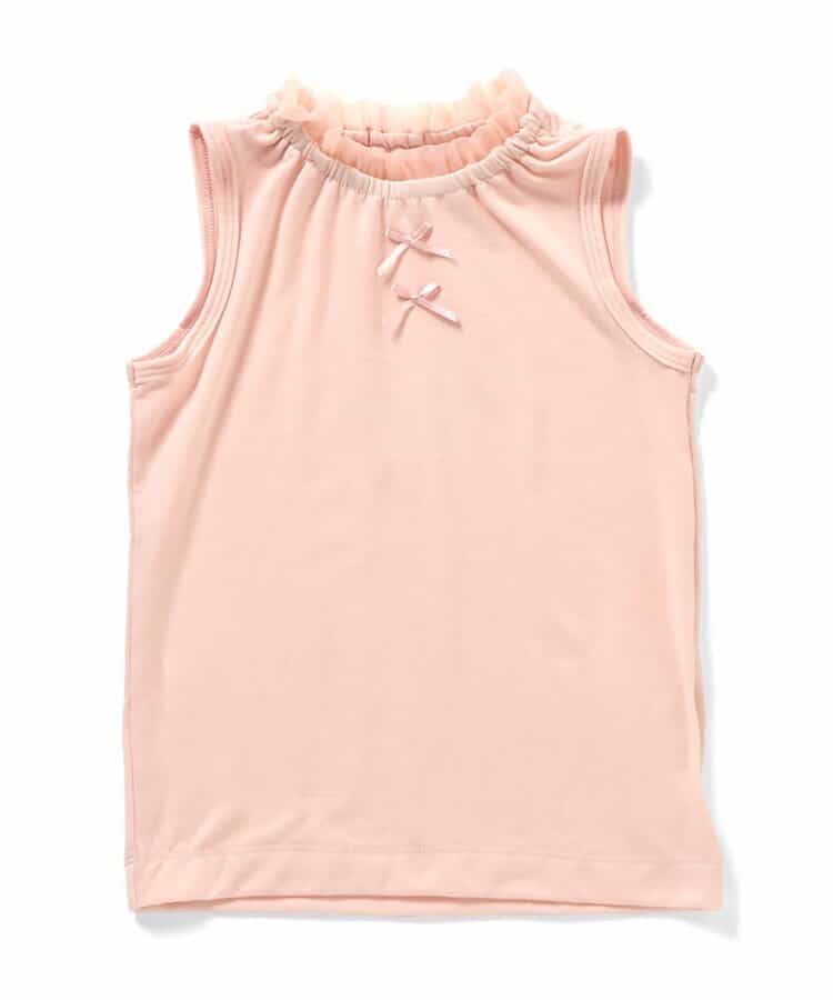 サラサラこんにちはインナー　ノースリーブTシャツ