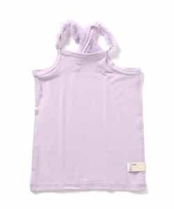 フリルクロスストラップインナー キャミソール_接触冷感_吸水速乾