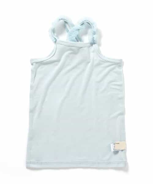 フリルクロスストラップインナー キャミソール_接触冷感_吸水速乾