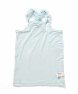 フリルクロスストラップインナー キャミソール_接触冷感_吸水速乾