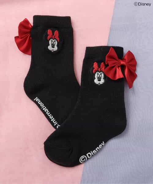 ホカロン　ソックス　Disney　ミニー柄　黒と赤　2点おまとめ　23〜25cm 2025年最新】ホカロン 靴下 ディズニーの人気アイテム - メルカリ