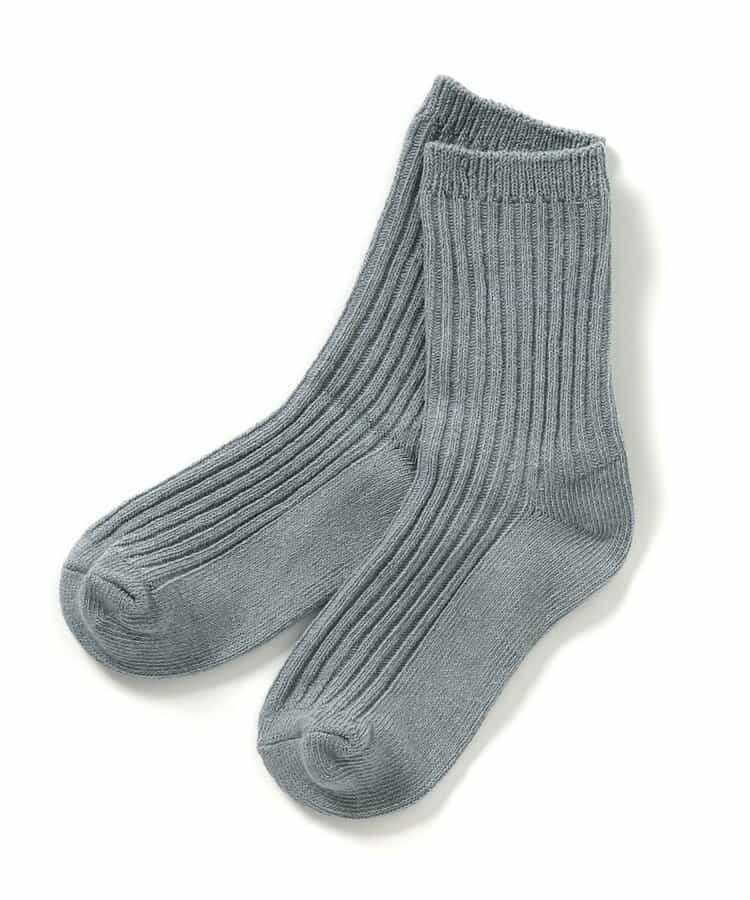 3P対象A ナチュラルカラーリブソックス