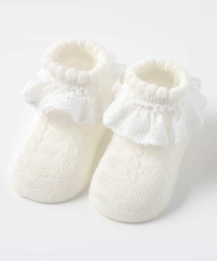 レースフリルソックス