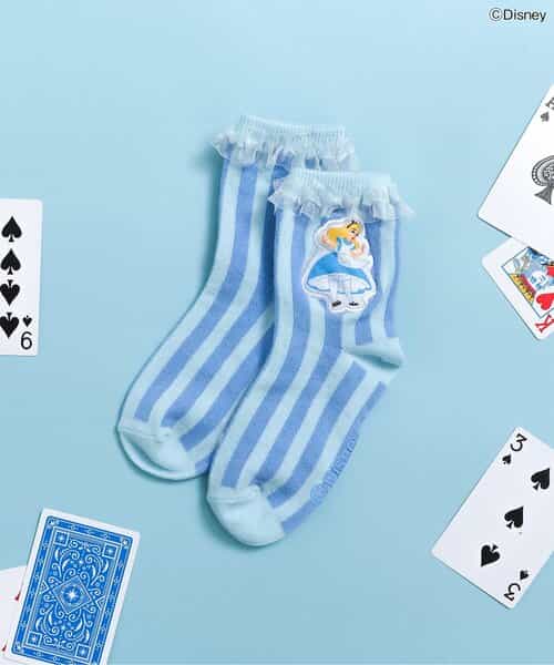 ディズニーキャラクター/ふしぎの国のアリス/フリルソックス