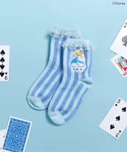 ディズニーキャラクター/ふしぎの国のアリス/フリルソックス