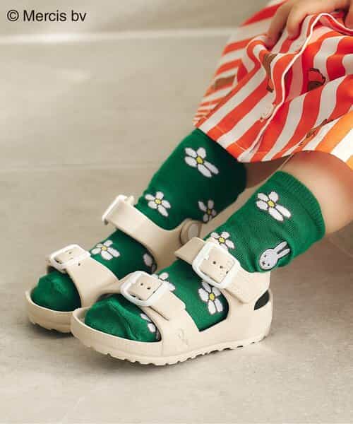 Dick Bruna 花柄ソックス