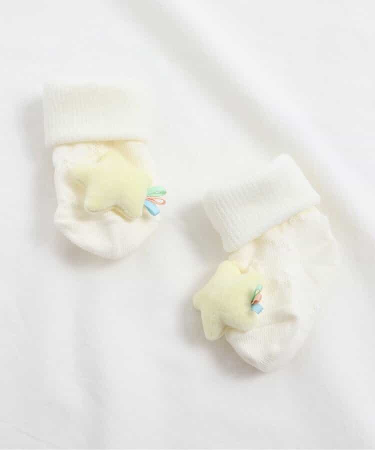 ハート＆星モチーフソックス