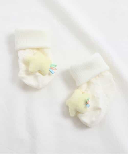 ハート＆星モチーフソックス