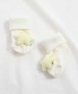 ハート＆星モチーフソックス