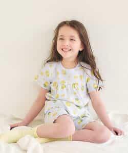 ハート・サクランボ・レモン柄ワッフルパジャマ