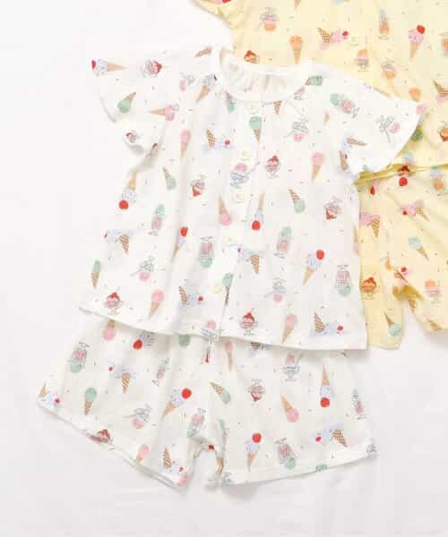 ★SALE★WEB限定 アイス柄前あきパジャマ
