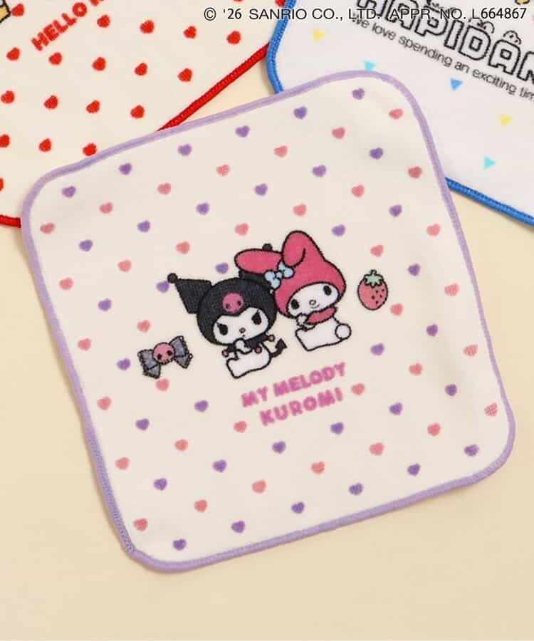 サンリオキャラクターズミニタオルハンカチ