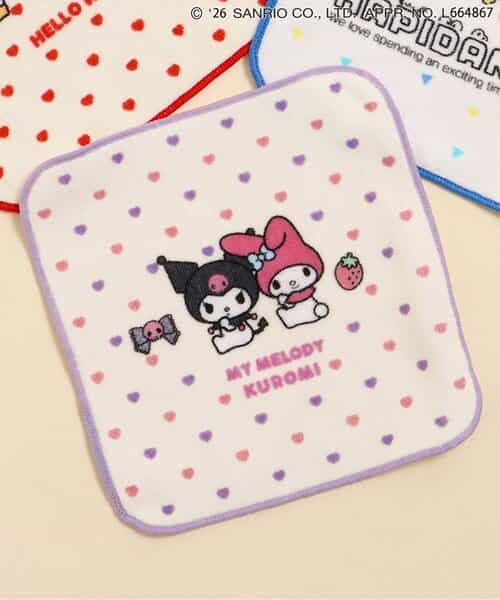 サンリオキャラクターズミニタオルハンカチ