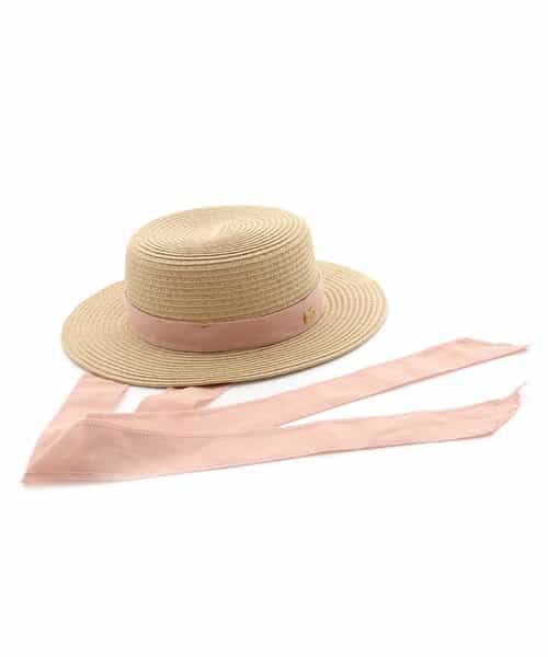★SALE★リボン付きカンカン帽_UVカット